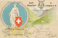 Zunftsängerfest  1901