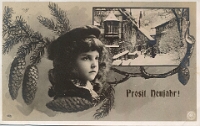Neujahrskarte  1912