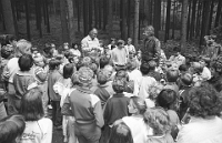 1986  Wolfgrabenschulhaus / OL-Tag der Mittelstufe, Forsthüttenumgebung Schwyzertobel