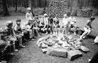 1986  Wolfgrabenschulhaus /  OL-Tag der Mittelstufe, Forsthüttenumgebung Schwyzertobel