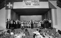 1988  50 Jahre Jodlerclub Langnau /  Konzert auf der Schwerzi-Bühne