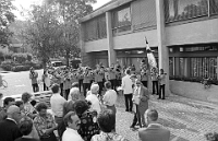 1992  Eröffnung des renovierten Gemeindehauses