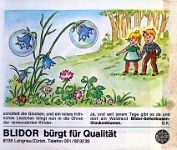 Seifenblasen / Glockenblumen  nach 1964