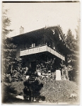 Escher-Haus Albispass  einstiges Wohnhaus von Nanny von Escher 1920