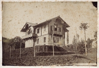 Escher-Haus Albispass  einstiges Wohnhaus von Nanny von Escher 1872