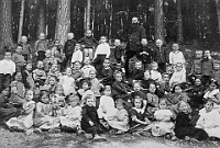 Klassenfoto Langnau 1920  1920, Paul Gimpert, Unterstufe Altes Schulhaus