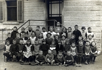Klassenfoto Langnau 1920  1920, Kindergarten Friedeck
