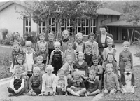 Klassenfoto Langnau 1951  19.9.1951, Frau Graf, Kindergarten im Widmer