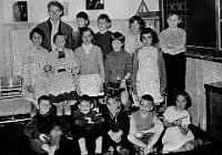 Klassenfoto Langnau 1961  1961, Jürg Schädler, 1. & 3. Kl. Altes Schulhaus