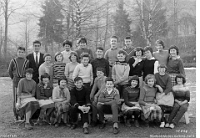 Klassenfoto Langnau 1960  25.1.1960, Heiner Hotz. Abschlussklasse Wolfgraben