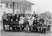 Klassenfoto Langnau 1963  129.11.1963, Hans Hedinger, Heiner Hotz, Martin Hörler; Sek. Wolfgraben