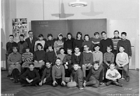 Klassenfoto Langnau 1965  1.2.1965, Alfred Kobelt, Mittelstufe Wolfgraben