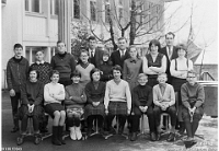 Klassenfoto Langnau 1965  29.11.1965, Martin Hörler, Hans Ammann, Hans Hedinger; Sek. Wolfgraben