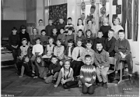 Klassenfoto Langnau 1967  2.3.1967, Ursula Türk, Unterstufe Altes Schulhaus