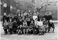 Klassenfoto Langnau 1968  1.3.1968, Alfred Kobelt, Mittelstufe Wolfgraben