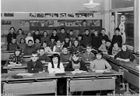 Klassenfoto Langnau 1969  31.1.1969, Annelies Reichmuth, Unterstufe Im Widmer