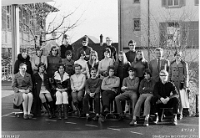 Klassenfoto Langnau 1970  22.11.1970, Heiner Hotz, Daniel Caderas; 3. Sek. Wolfgraben