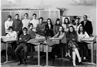 Klassenfoto Langnau 1970  24.11.1970, Fritz Schlatter, Realschule Im Widmer