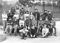 Klassenfoto Langnau 1971  25.3.1971, Bernhard Fuchs, 6. Kl. Im Widmer