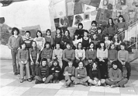 Klassenfoto Langnau 1974  22.2.1974, Bernhard Fuchs, 6. Kl. Im Widmer