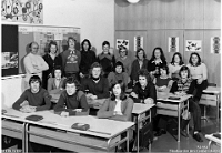 Klassenfoto Langnau 1974  22.2.1974, Fritz Schlatter, Realschule Vorder Zelg