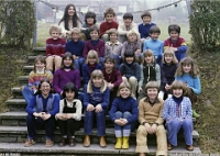 Klassenfoto Langnau 1980  28.2.1980, Manuela Sonanini, Unterstufe Wolfgraben