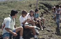 Schule Langnau 1989  Klassenlager 6. Kl. Obertschappina GR : Langnauer Klassenlager 6. Kl. Obertschappina GR