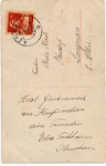 März 1921  Glückwünsche zur Konfirmatin für Berta Hoch, Langnau