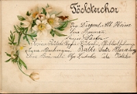 Poesiealbum 1899-1913  von Anna Urner, Langnau 20.3.1907,Töchterchor Langnau