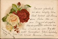 Poesiealbum 1899-1913  von Anna Urner, Langnau 5.3.1899, Hermine Baumann
