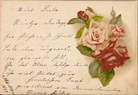 Poesiealbum 1899-1913  von Anna Urner, Langnau 28.12.1899, Deine Freundin Mina Huber
