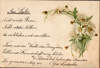 Poesiealbum 1899-1913  von Anna Urner, Langnau 31.3.1903, Deine Freundin Olga Ludescher