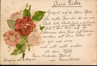 Poesiealbum 1899-1913  von Anna Urner, Langnau 29.3.1903, Rosina Rütschi