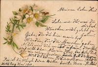 Poesiealbum 1899-1913  von Anna Urner, Langnau Juni 1913, Deine Mutter Emilie Urner-Rellstab