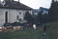 Katholische Kirche Langnau  Abbruch und Neubau 1967/68