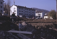 Katholische Kirche Langnau  Abbruch und Neubau 1967/68