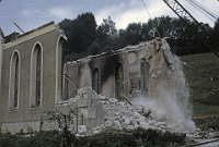 Katholische Kirche Langnau  Abbruch und Neubau 1967/68