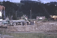 Katholische Kirche Langnau  Abbruch und Neubau 1967/68