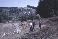 Katholische Kirche Langnau  Abbruch und Neubau 1967/68