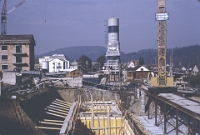 Katholische Kirche Langnau  Abbruch und Neubau 1967/68