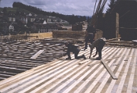 Katholische Kirche Langnau  Abbruch und Neubau 1967/68