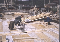 Katholische Kirche Langnau  Abbruch und Neubau 1967/68