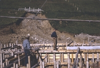 Katholische Kirche Langnau  Abbruch und Neubau 1967/68