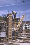 Katholische Kirche Langnau  Abbruch und Neubau 1967/68