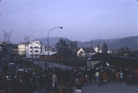 Katholische Kirche Langnau  Abbruch und Neubau 1967/68