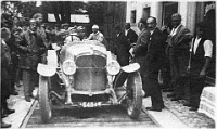 1921 Zuverlässigkeitsfahrt auf den Albis  Start bei der Mühle Adliswil