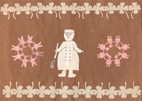Lehrstück von Frau Frieda Gugolz-Schoch, (1895-1976)  Wirtin im Hirschen auf dem Albispass.  Sie wollte ursprünglich Kindergärtnerin werden.
