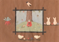 Lehrstück von Frau Frieda Gugolz-Schoch, (1895-1976)  Wirtin im Hirschen auf dem Albispass.  Sie wollte ursprünglich Kindergärtnerin werden.