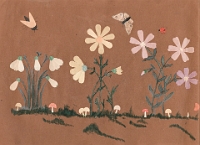 Lehrstück von Frau Frieda Gugolz-Schoch, (1895-1976)  Wirtin im Hirschen auf dem Albispass.  Sie wollte ursprünglich Kindergärtnerin werden.