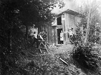 1919  Albiswacht,  erste Albiswachthütte.